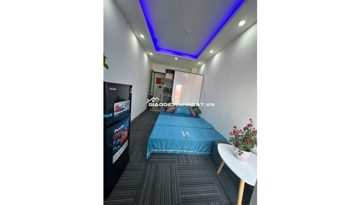 New! Chung cư mini 7 tầng thang máy Hoàng Đạo Thành 22 phòng KK, ô tô đỗ cửa-chỉ 21.5 tỷ